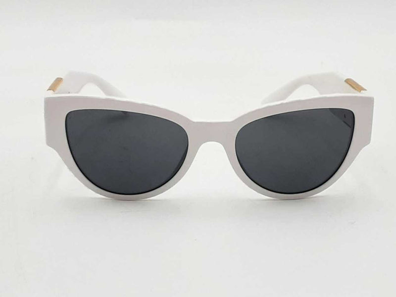 Versace 4398 Cat Eye White Sunglasses Aa1025rzsa
