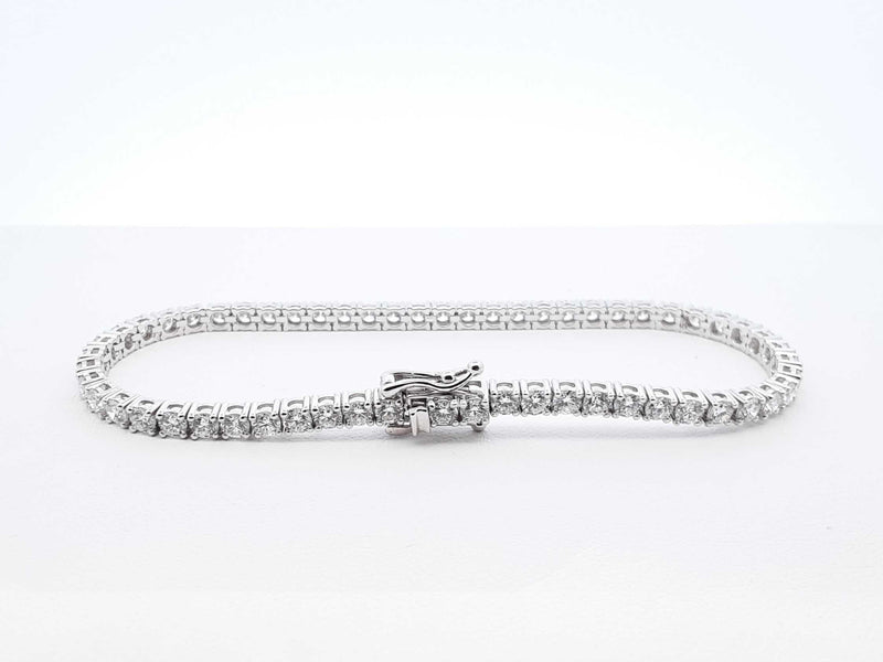 5.12 Cttw Lab-grown Diamond & 14k Gold Tennis Bracelet 9 Gram 7 In. Fw0225llrxdu