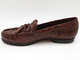 Cole Haan Nutmeg Brown Woven Leather Loafers Size Us 7m Do0925exde