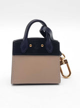 Louis Vuitton City Steamer Bag Charm & Key Holder In Tricolor Leather Fw0626crdu