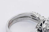 2.47cttw Diamond Ring In 14k White Gold 9.2 Grams Size 5 Eb0725lexzsa
