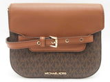 Michael Kors Emilia Brown Signature Crossbody Bag Do0425wrde