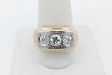 0.5cttw Diamond Ring In 18k Yellow Gold 14.5 Grams Size 9.75 Eb1026lwxzsa