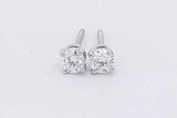 Tiffany & Co. Diamond Stud Screwback Earrings In Platinum 1.8 Grams Eb0426rxzsa
