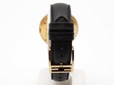 Fendi My Way White Dial Black Leather Band Steel Quartz Watch Do0825wxzde