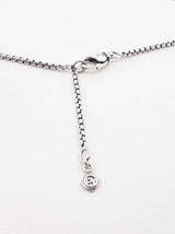 David Yurman Petite Albion Sterling Pendant Necklace 9.5g 16.5 Inch Fw0426lcrdu