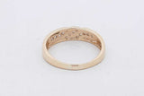 0.28cttw Diamond 10k Yellow Gold Ring 4.2 Grams Size 11.5 Eb0626orxsa
