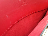 Louis Vuitton Louise Red Leather Chain Shoulder Bag Do0726cxzde