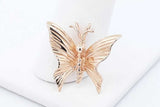 14k Yellow Gold Butterfly Pendant 2.7 Grams Eb0526lcxde