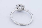 1.32cttw First Light Diamond Ring In 14k White Gold 3 Grams Size 7 Eb0426oxxzde