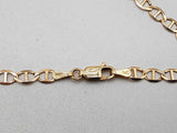 14k Yellow Gold 7.6g Anchor Chain 26 In Do0125wxzde