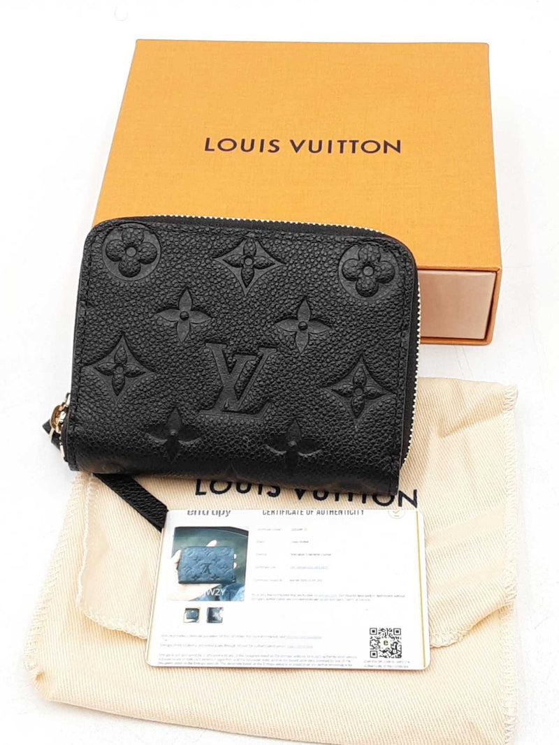 Louis Vuitton Monogram Empreinte Zippy Coin Purse Wallet Eb1225opidu