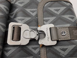 Christian Dior Hit The Road Gray Diamond Logo Coated Canvas Sling Bag Do0425lwxzde