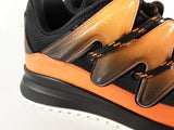 Louis Vuitton Orange & Black Zig Zag Sneakers Size 10us Sd0925oorde