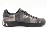 Dolce & Gabbana Portofino Camo Print Sneakers Size 9 Eb1125rxdu