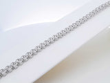 18.0 Cttw Lab Grown Diamond & 14k Gold Bracelet 12.9 Gram 6.25 Inch Fw0425prxzdu