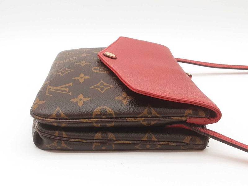 Louis Vuitton Monogram Twice Pochette Cerise Cherry Shoulder Bag Sd0825eirde
