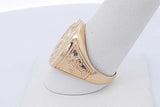 Mexican 50 Pesos "Centenario" Coin Replica Ring 14k Gold 6.8g Size 9 Eb0826poxde
