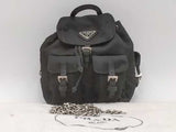 Prada Mini Nylon Backpack Black Aa0826wzxsa