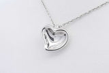 Tiffany & Co. Elsa Peretti Sterling Full Heart Pendant Necklace 4.5g  Eb926lxzde
