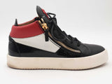Giuseppe Zanotti Kriss Sneakers In Black Leather Size 41.5 Aa0326rzsa