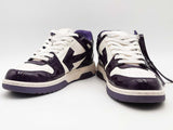 Off White Out Of Office Sneakers Patent Purple Size 43 Aa0926crsa