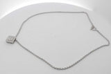 0.48cttw Diamond Pendant Necklace 18k White Gold 10.7 Grams 16 Inch Eb1026erxsa