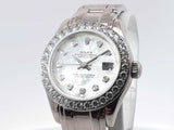 Rolex Pearlmaster 29mm 18k White Gold Automatic Watch Sd0825lozxzsa