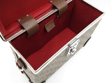 Gucci Bamboo Globe Trotter Vanity Case In Gg Supreme Coated Canvas Fw0826lxzdu