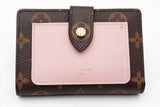 Louis Vuitton Monogram Juliette Rose Ballerine Wallet Eb0125oxzdu