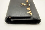 Louis Vuitton Capucines Compact Taurillon Black Leather Wallet Eb0225pxzsa