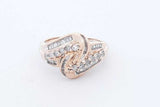 0.25cttw Diamond Ring In 10k Yellow Gold 5.5 Grams Size 6.5 Eb0826wrxde