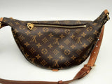 Louis Vuitton Bumbag Monogram Coated Canvas Brown Aa0525szxsa