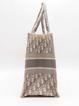 Christian Dior Oblique Jacquard Book Tote Bag Eb0926rxzsa