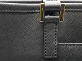 Michael Kors Laser Cut Black Saffiano Leather Tote Bag Do0826oxde
