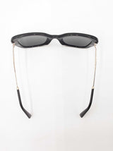 Prada Butterfly-shaped Black & Gold-tone Sunglasses Fw0125ixdu