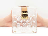 Louis Vuitton Scott Box In Monogram Printed Transparent Plexiglass Fw0626wxzdu