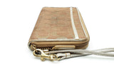 Coach Signature Metallic Wristlet Wallet Sd0725pzdu