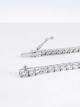 5.10 Cttw Lab-grown Diamond & 14k Gold Tennis Bracelet 6.9g 7 Inch Fw0326lpxzdu