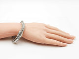 John Hardy 10mm Icon Link Bracelet In Sterling Silver 72.5 Grams 8.5 Inch Fw0626lrzdu