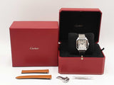 Santos De Cartier Large Stainless Steel Automatic 40mm Watch Fw0525wxzxdu