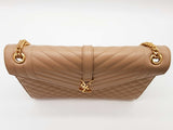 Saint Laurent Envelope Large Beige Shoulder Bag Sd1025ezxde