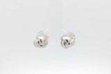 Tiffany & Co. 925 Sterling Silver Knot Stud Earrings 6.8 Grams Eb0626lorsa