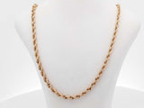 10k Yellow Gold 14.7 Grams Rope Chain 24 In Aa1125przsa