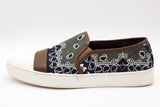 Etro Paisley Pattern Canvas Slip On Sneakers Size 43 Eb0426lxzde
