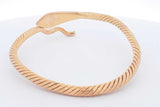 Snake Bangle Bracelet In 18k Yellow Gold 46.2 Grams Eb0824lixzsa