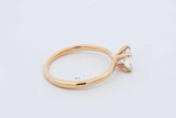 1.0ctw Lab Grown Diamond Ring In 18k Yellow Gold 3.3 Grams Size 9 Eb0626prxdu