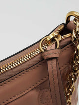 Gucci Gg Matelasse Pink Leather Shoulder Bag Eb1025ixzsa