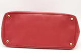 Prada Red Saffiano Leather Tote Bag Eb0526clrsa