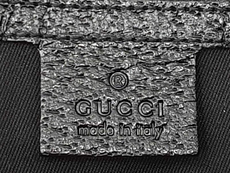 Gucci Travel Tote Bag In Black Gg Monogram Canvas Fabric & Leather Fw0925rzxdu